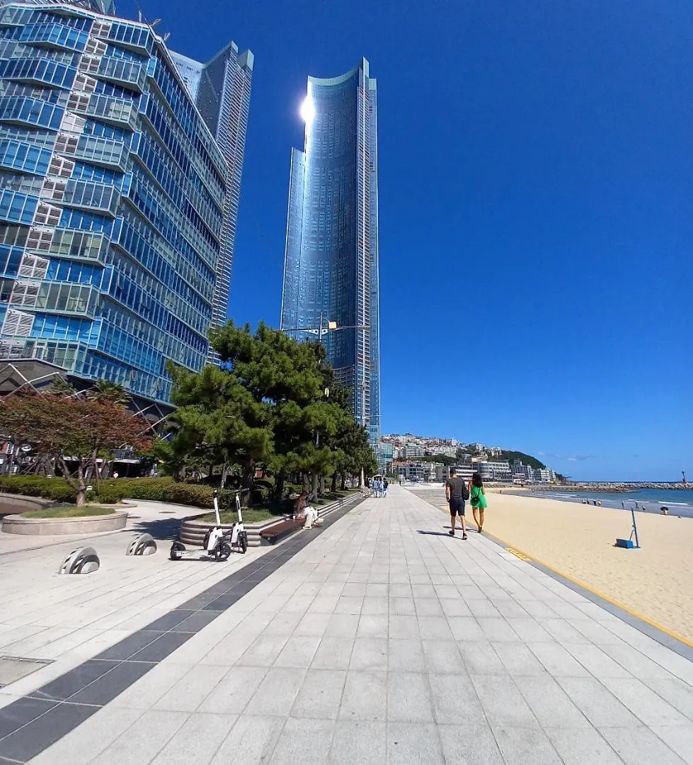 2 Minutes Run To The Sea Only 152M, Special Benefit Of Spa Waterpark 195M Away Busan 0*,